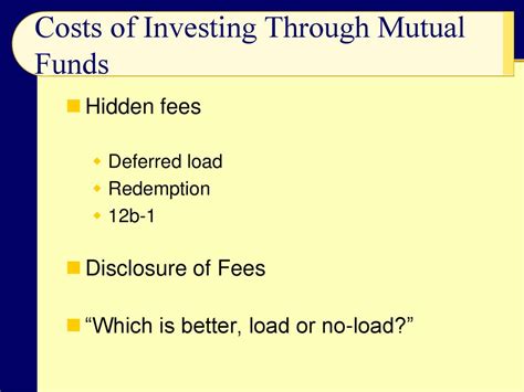 Deferred Sales Charge: Uncover the Hidden Costs of Mutual Funds