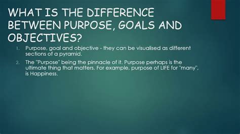 Define the Purpose and Objectives: