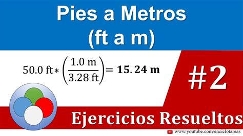 Definición de Pies y Metros