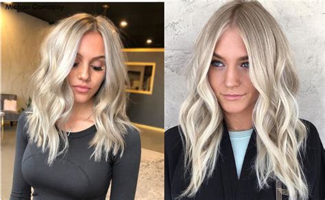 Defining Ash Blonde and Platinum Blonde