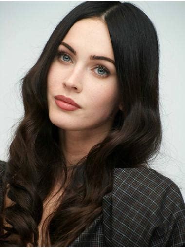 Defining Elegance: The Wavy Long Brown Remy Human Hair Megan Fox Wig Saga