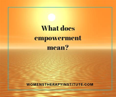 Defining Empowerment: A Path to Inner Authority