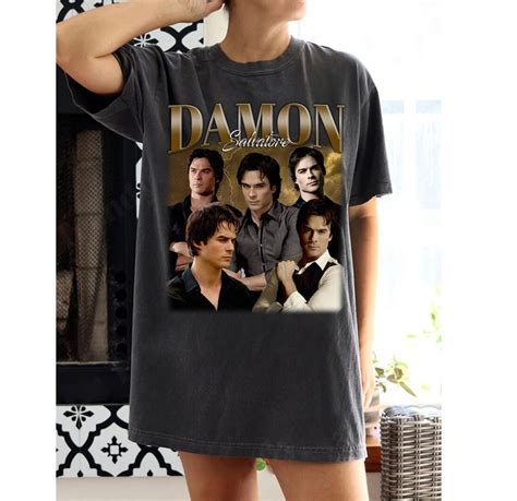 Defining Features of Damon Salvatore T-Shirts