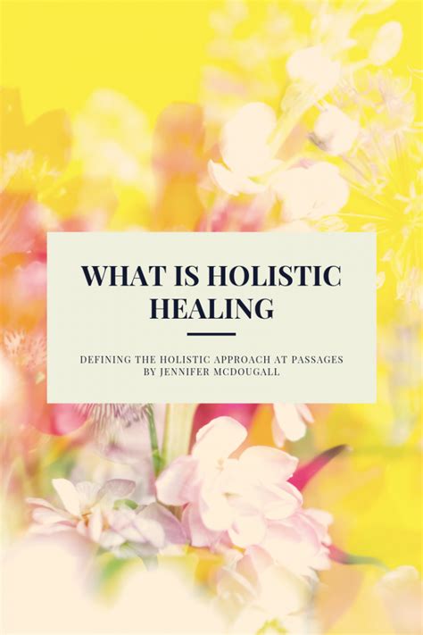 Defining Holistic Healing