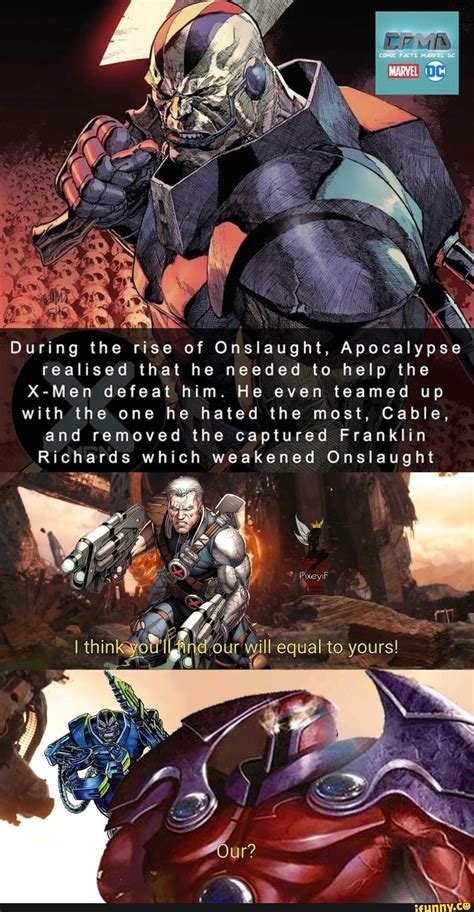 Defining Onslaught vs Apocalypse