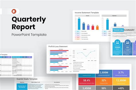 Defining Quarterly Summary PPT Templates