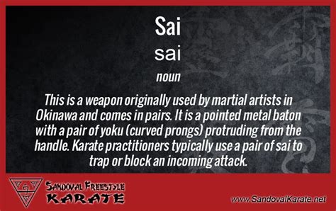 Defining SAI