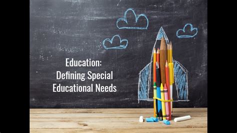 Defining Special Needs Education