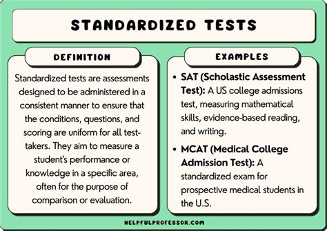 Defining Test and Exam