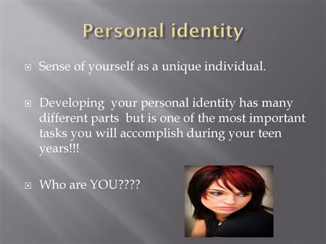 Defining Your Identity