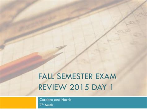 Defining a Semester