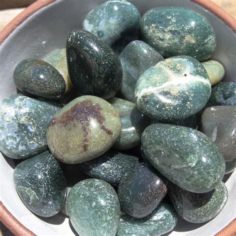 Defining the Enigmatic Tumbled Moss Agate