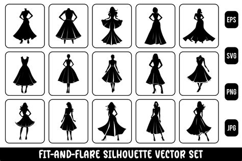 Defining the Fit-and-Flare Silhouette