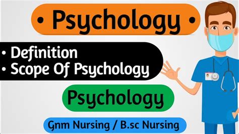 Definition and Scope of Psychology