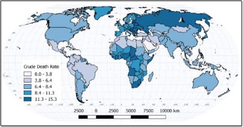 Definition of Death Rate in Geography