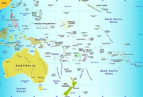 Definition of Oceania