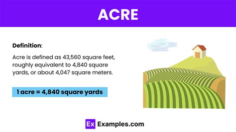 Definition of an Acre