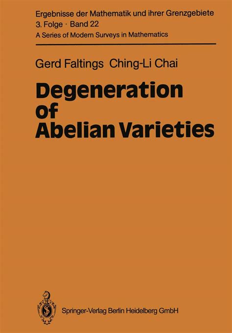 Degeneration of Abelian Varieties Kindle Editon