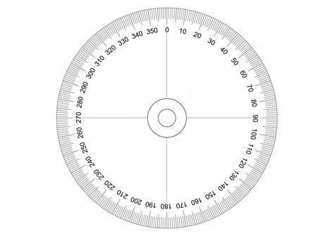 Degree Wheel Printable