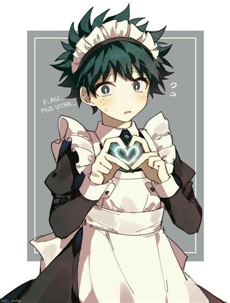 Deku in a Maid Dress: Embrace the Unexpected