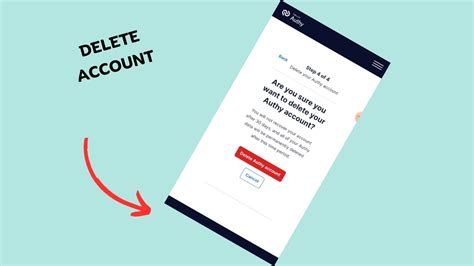 Delete Authy Account: 5 Ways to Deactivate Your Profile (Illustrated Guide)