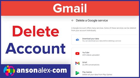 Delete a Gmail Account: A Comprehensive Guide