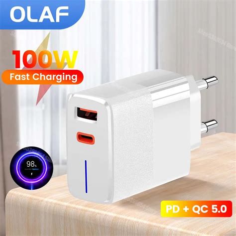 Deli Quick Charge Type C Charger Doc