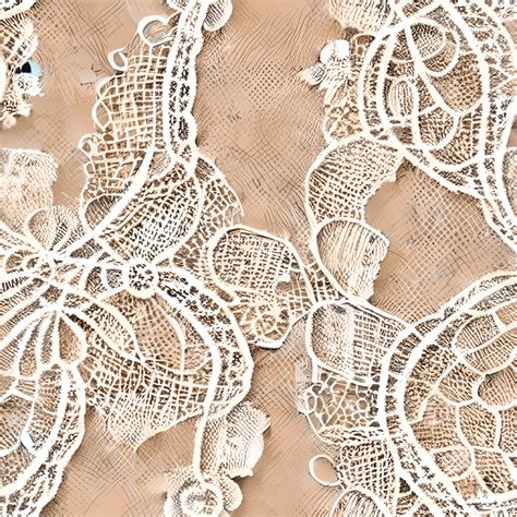 Delicate Lace Overlay: