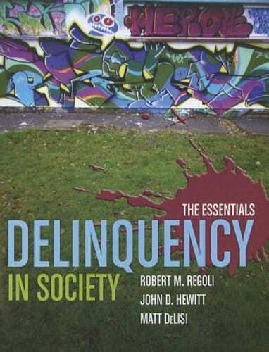 Delinquency in Society The Essentials Doc