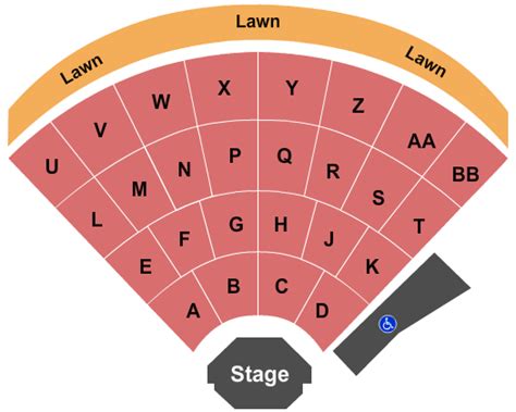 Dell Music Center Seating Chart