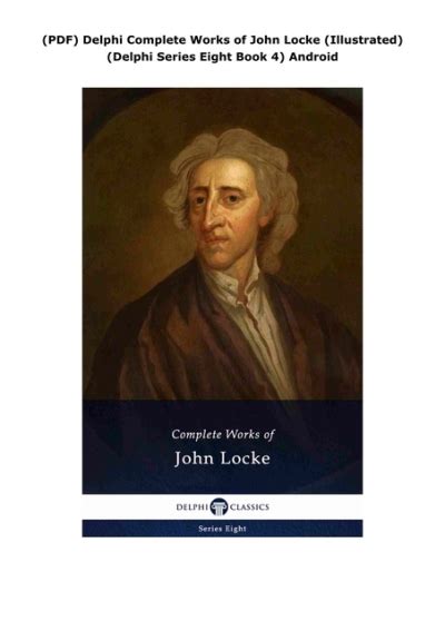 Delphi Complete Works of John Locke Illustrated Delphi Series Eight Book 4 PDF