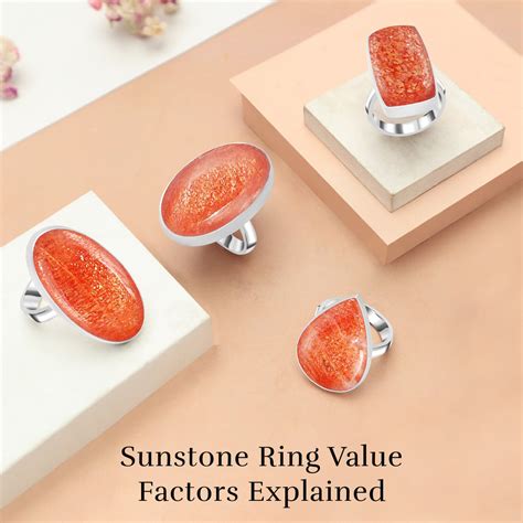 Delving into the Essence of Sunstone Rings