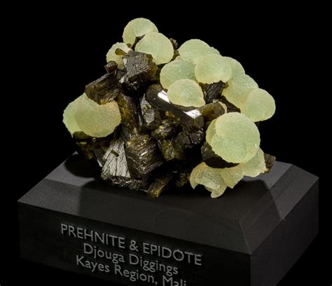 Delving into the History and Origins of Prehnite with Epidote