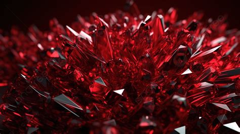 Delving into the Nature of Glowing Red Crystals