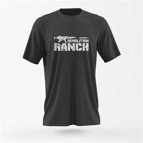 Demolition Ranch T-Shirt: A Must-Have for Gun Enthusiasts and Outdoor Adventurers