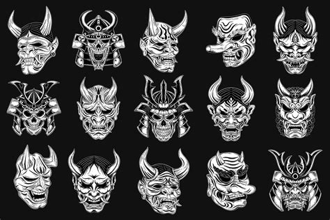 Demon Japanese Mask Tattoo: Unveiling the Dark Allure