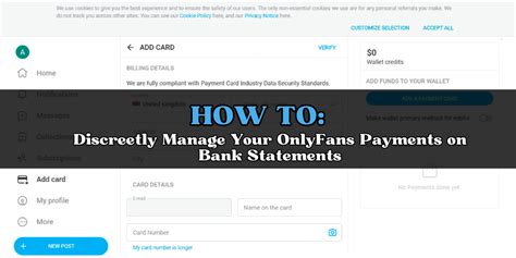 Demystifying OnlyFans Bank Statement Entries