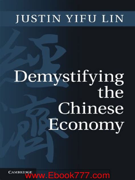 Demystifying the Chinese Economy pdf Kindle Editon