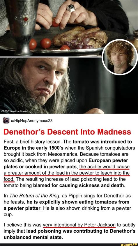 Denethor's Madness: A Psychological Analysis