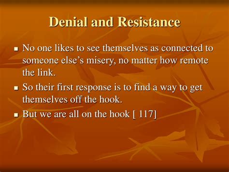 Denial and Resistance: