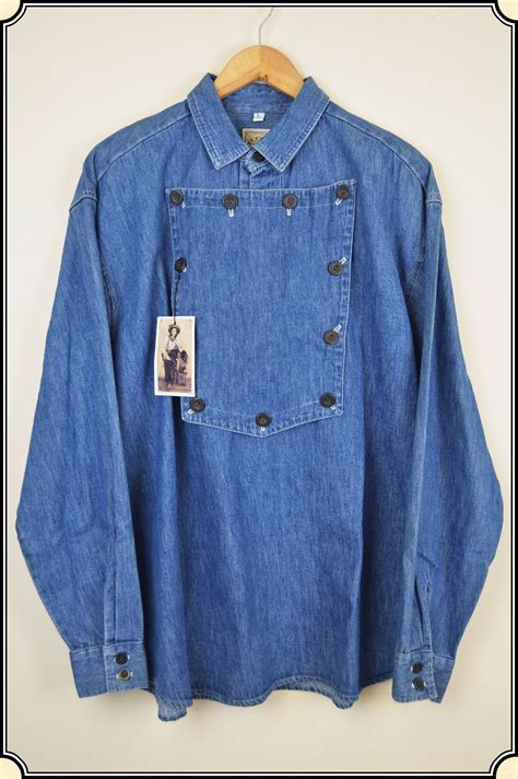 Denim Bib Shirts: