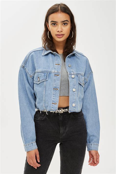 Denim Crop Jackets: