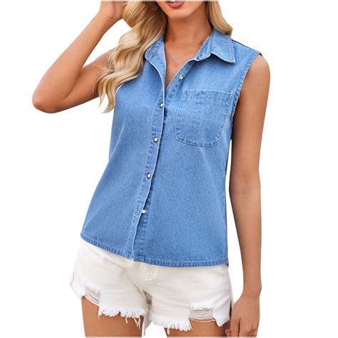 Denim Shirt Sleeveless Women: A Guide to the Perfect Summer Staple