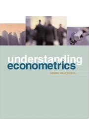 Dennis Halcoussis Econometrics Ebook PDF