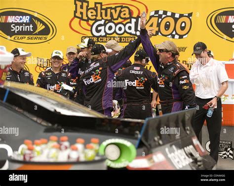 Denny Hamlin's 2010 Heluva Good 400 Victory: A Decade of Dominance