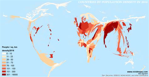 Density Cartogram: