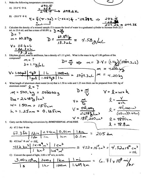 Density Problems With Answers Epub