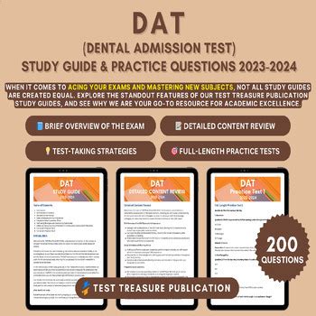 Dental Admission Test Practice: 10,000 Character Guide