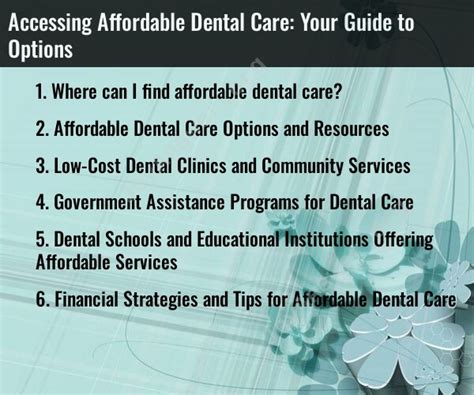 Dental Insurance TN: Your Guide to Affordable Dental Care