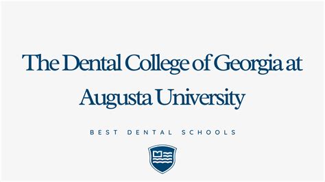 Dental Schools in Augusta, GA: A Comprehensive Guide